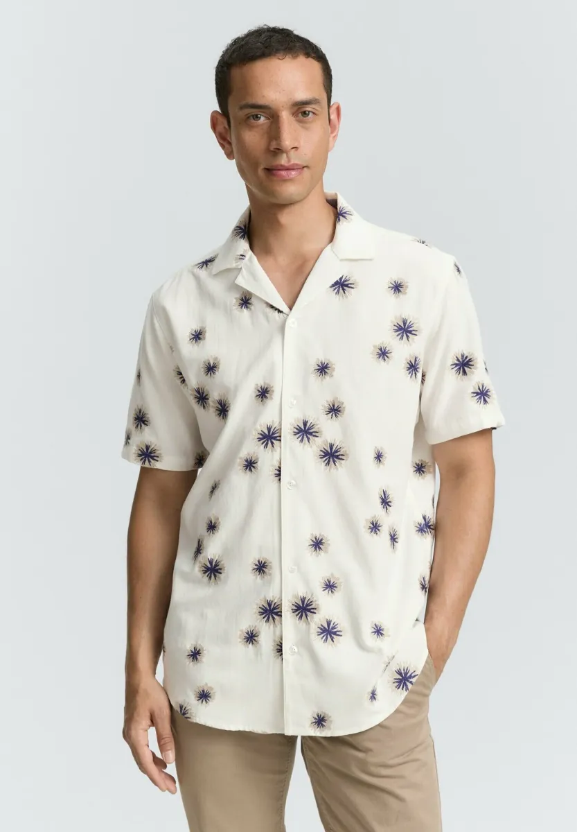 Hemd - embroidered desert design