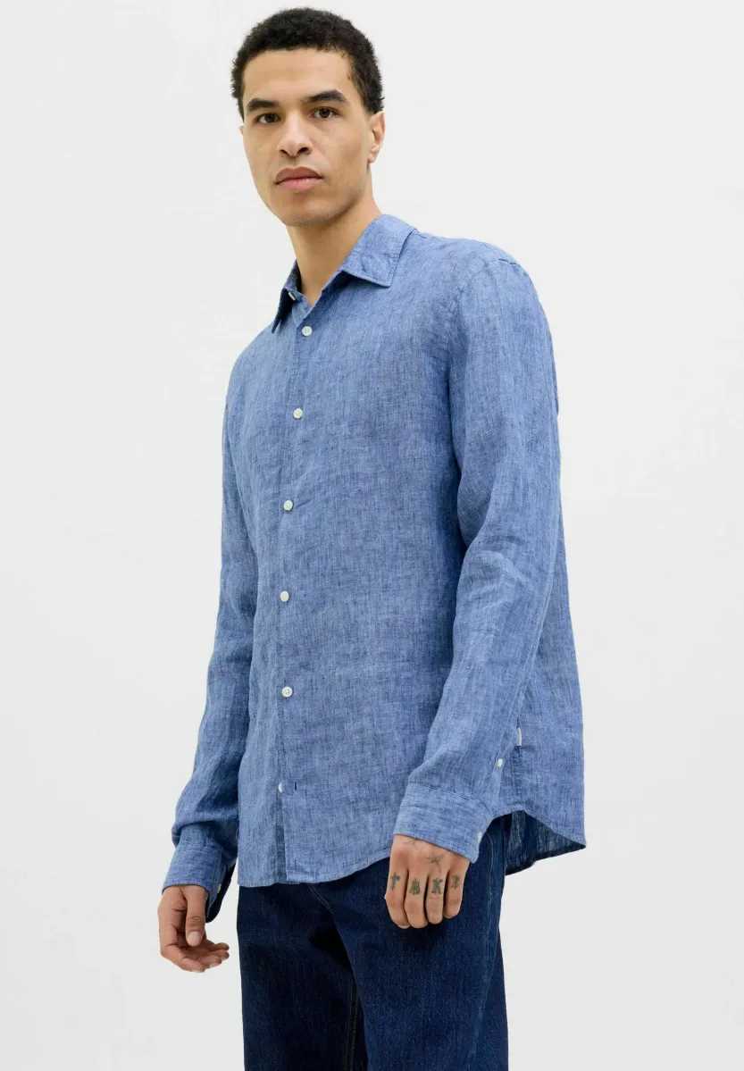 Hemd - faded denim