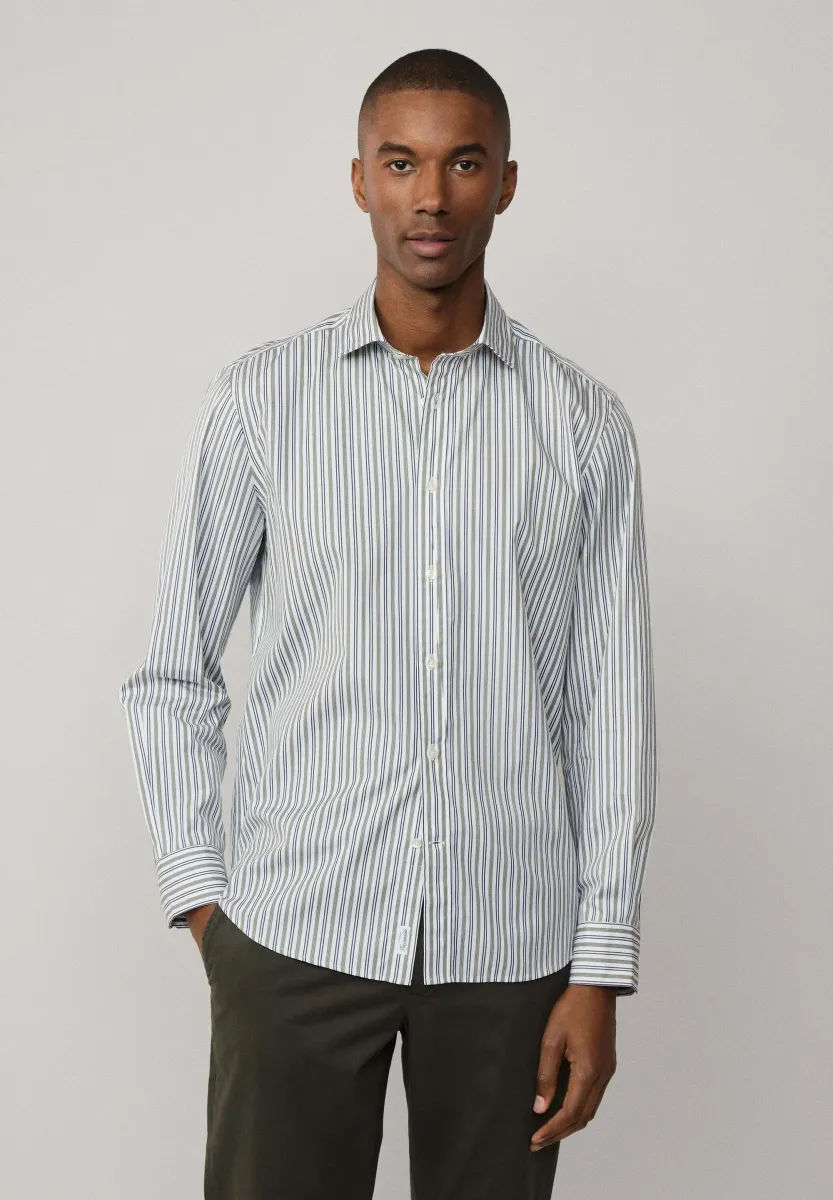 Hemd - grey olive green