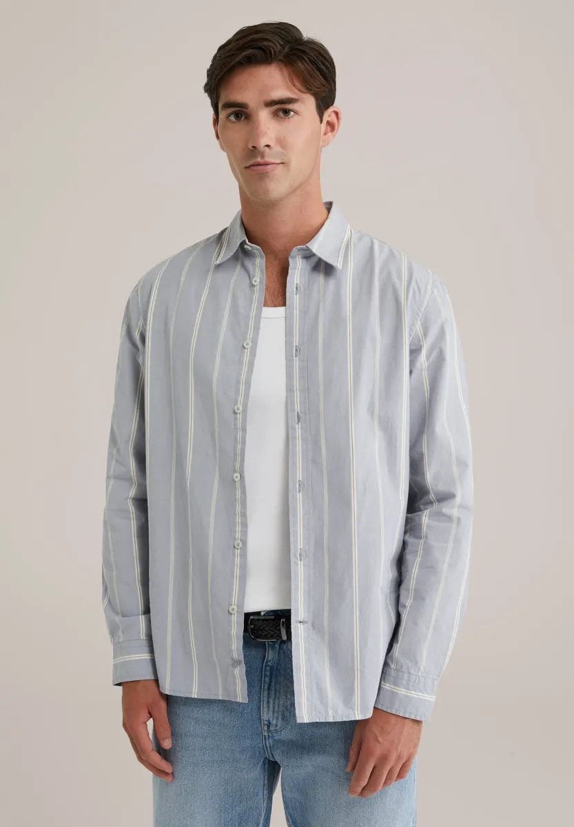 Hemd - greyish/blue