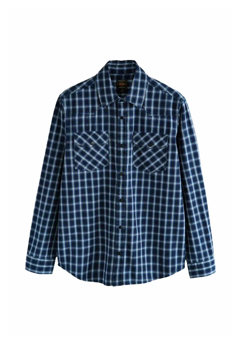 Hemd - indigo blue