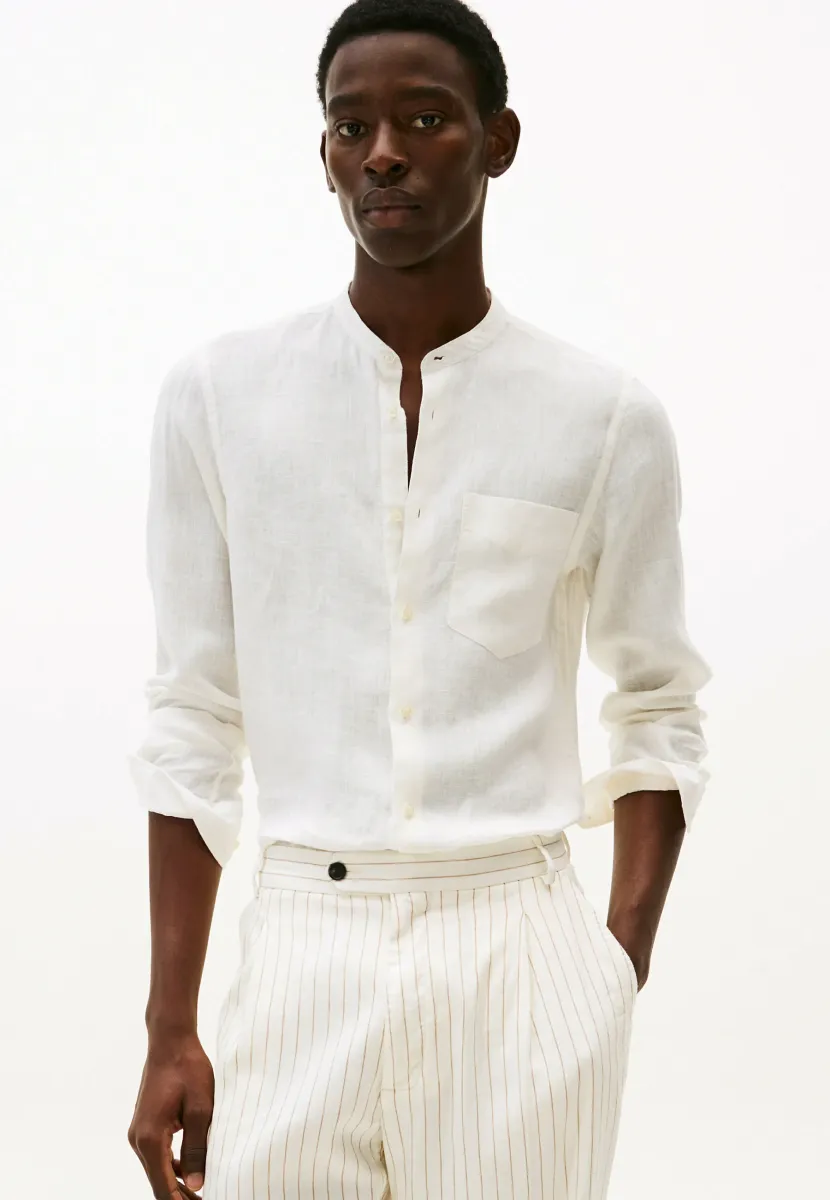 Hemd - ivory silk