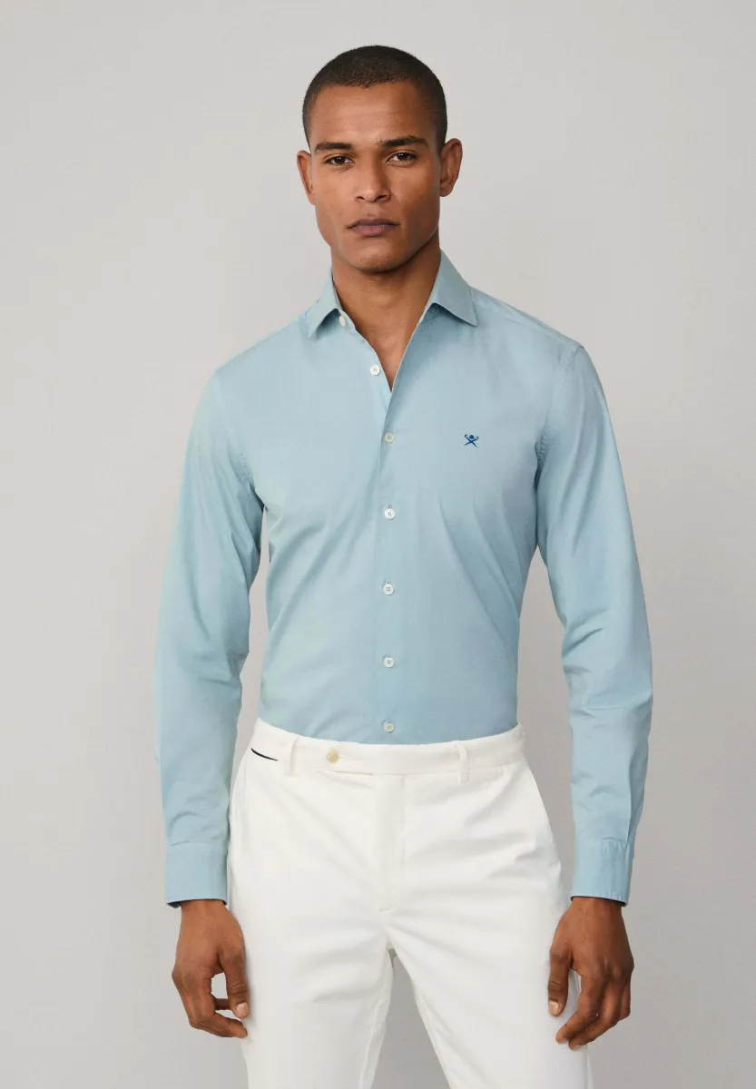 Hemd - lagoon blue