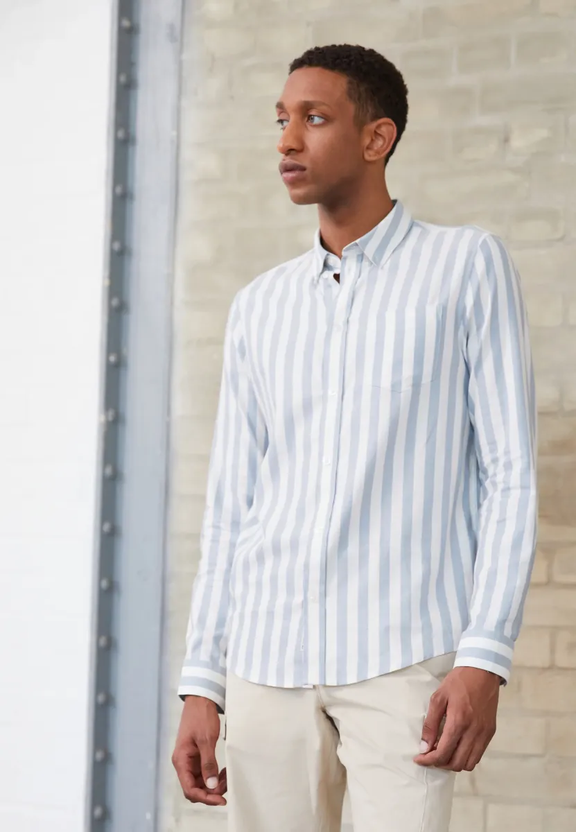 Hemd -  light blue/white