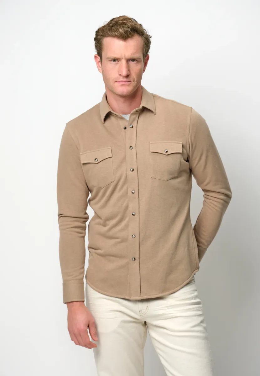 Hemd - mid brown