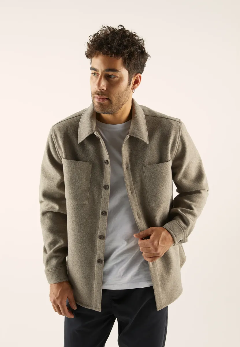 Hemd - mottled grey