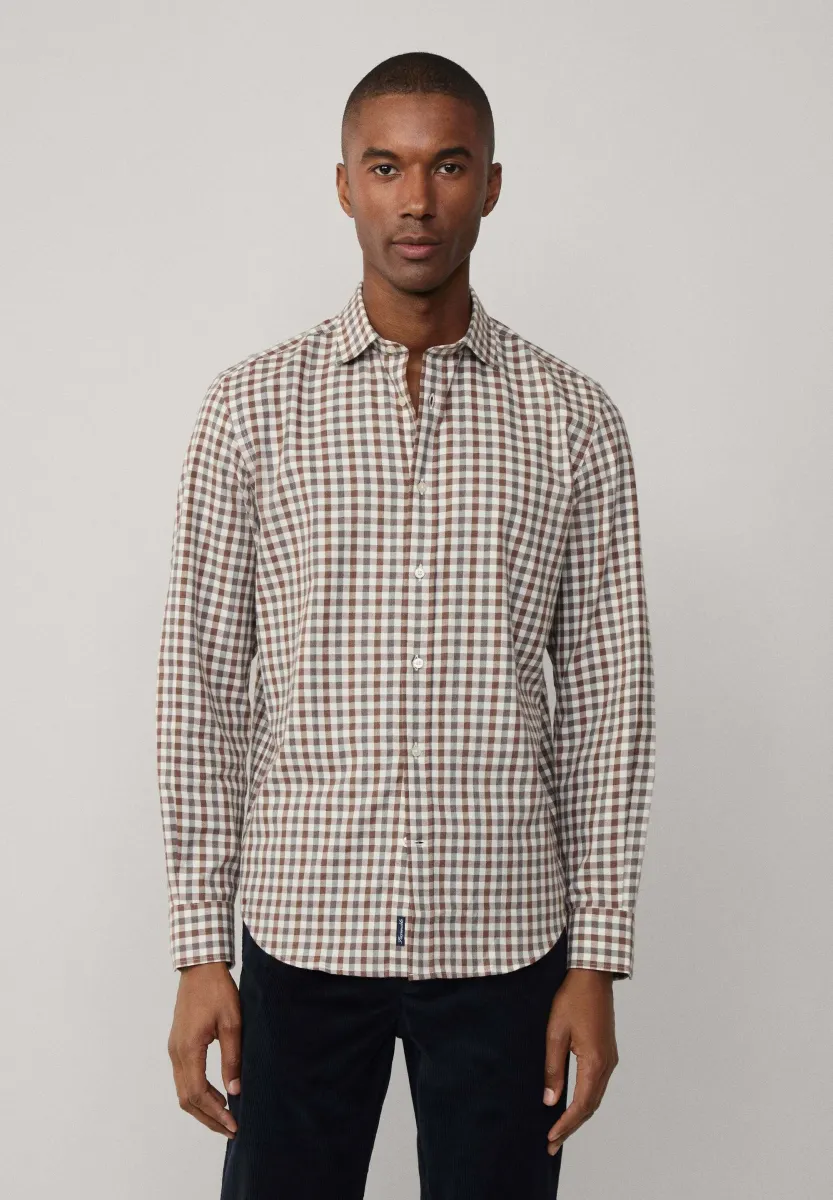 Hemd - mud brown