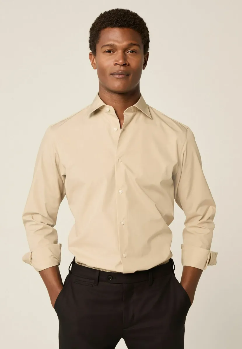 Hemd - neutral brown