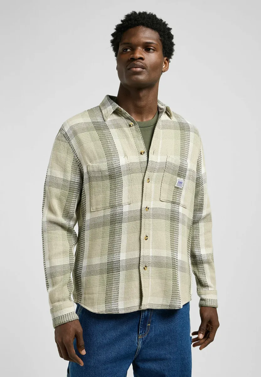 Hemd - oak moss plaid