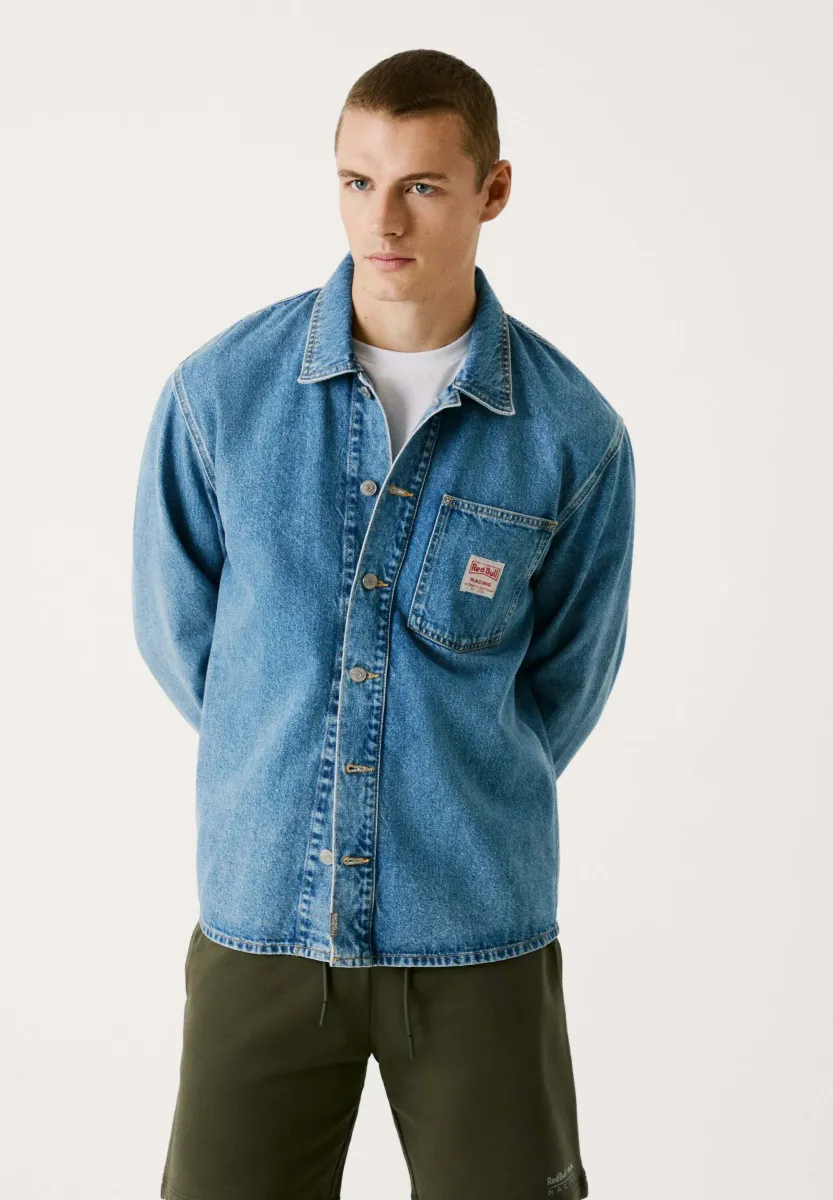 Hemd - rbr light blue rigid denim
