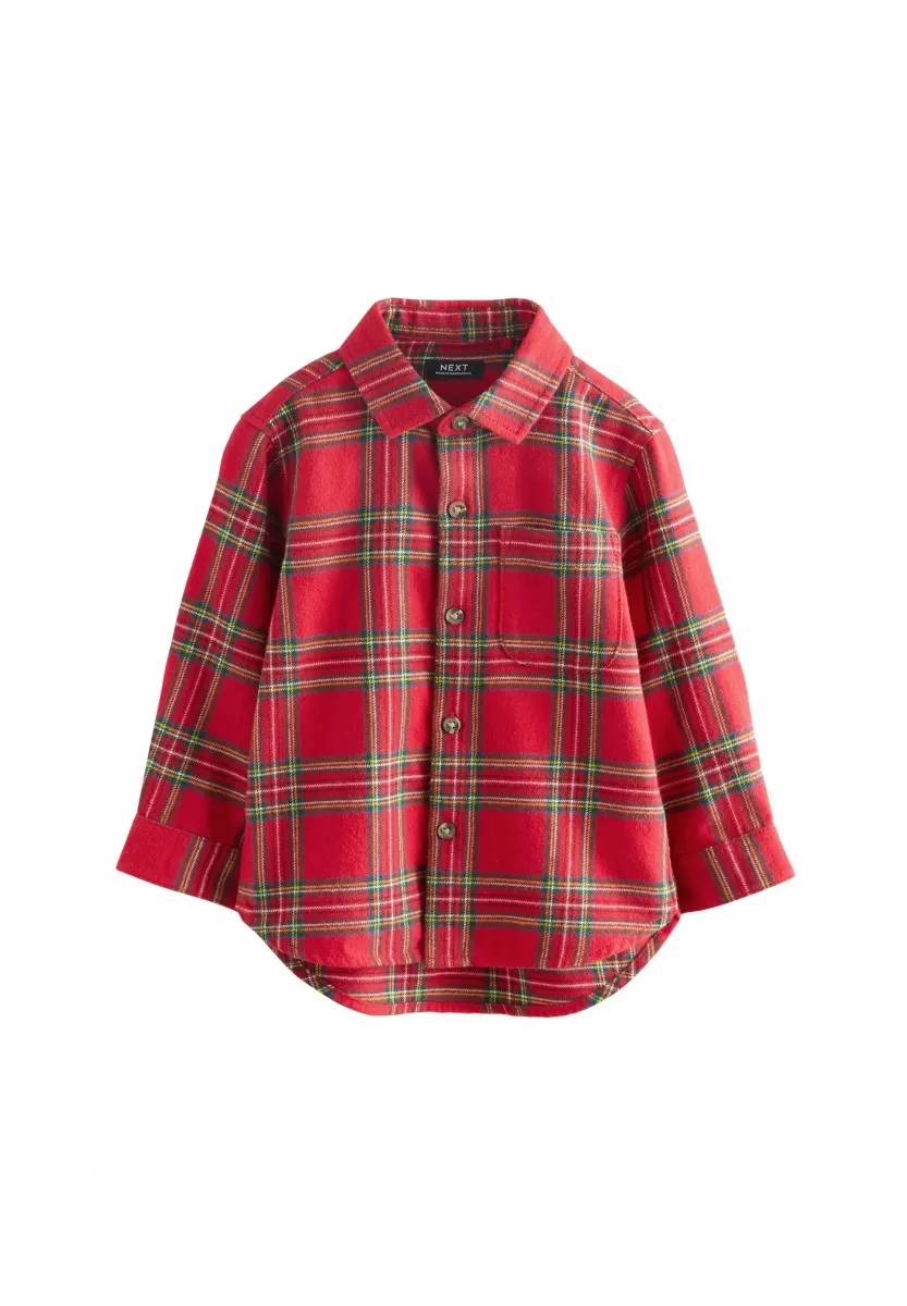 Hemd - red tartan