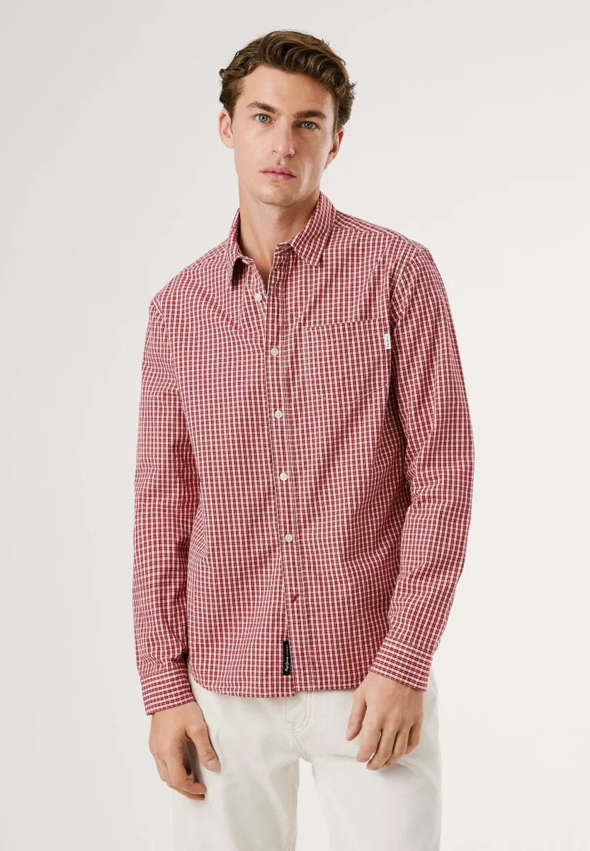 Hemd - rugby red