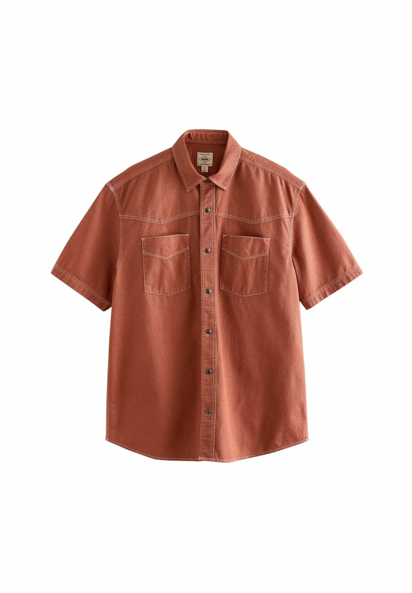 Hemd - rust orange