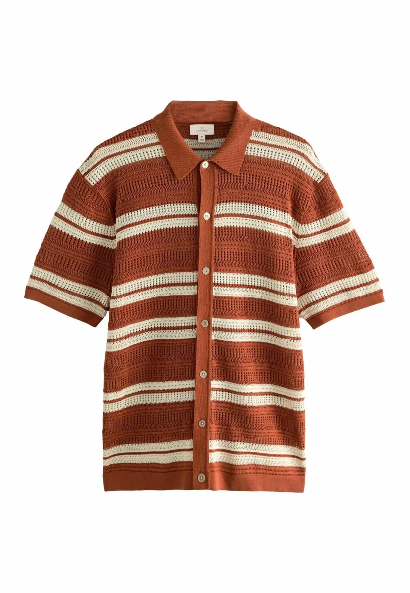 Hemd - rust orange