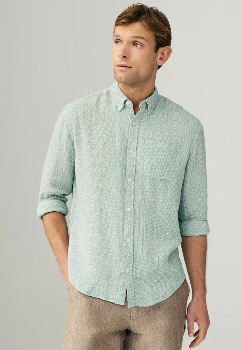 Hemd - sage green