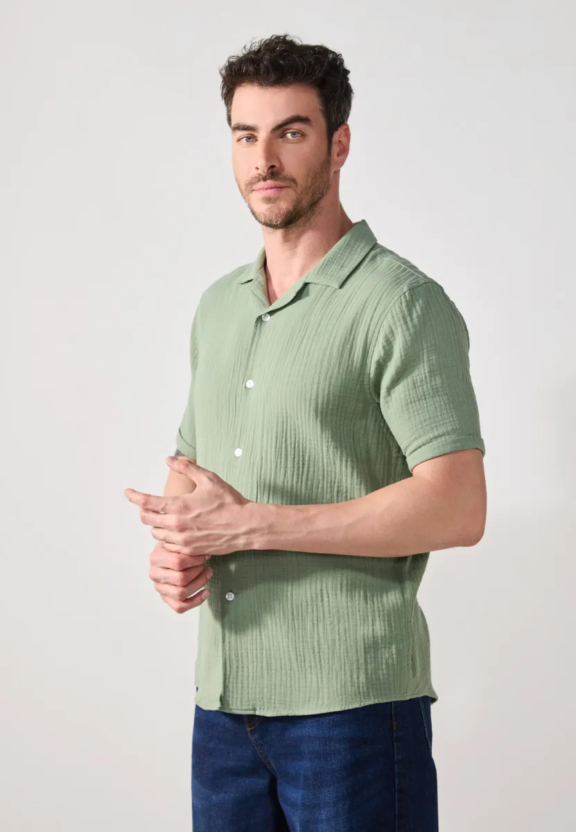 Hemd - sea spray (green)