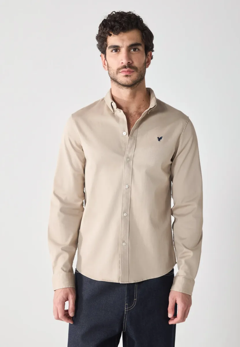 Hemd - simply taupe