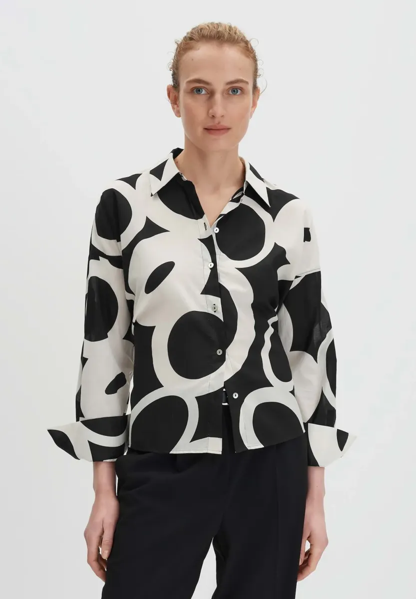 Hemdbluse - black