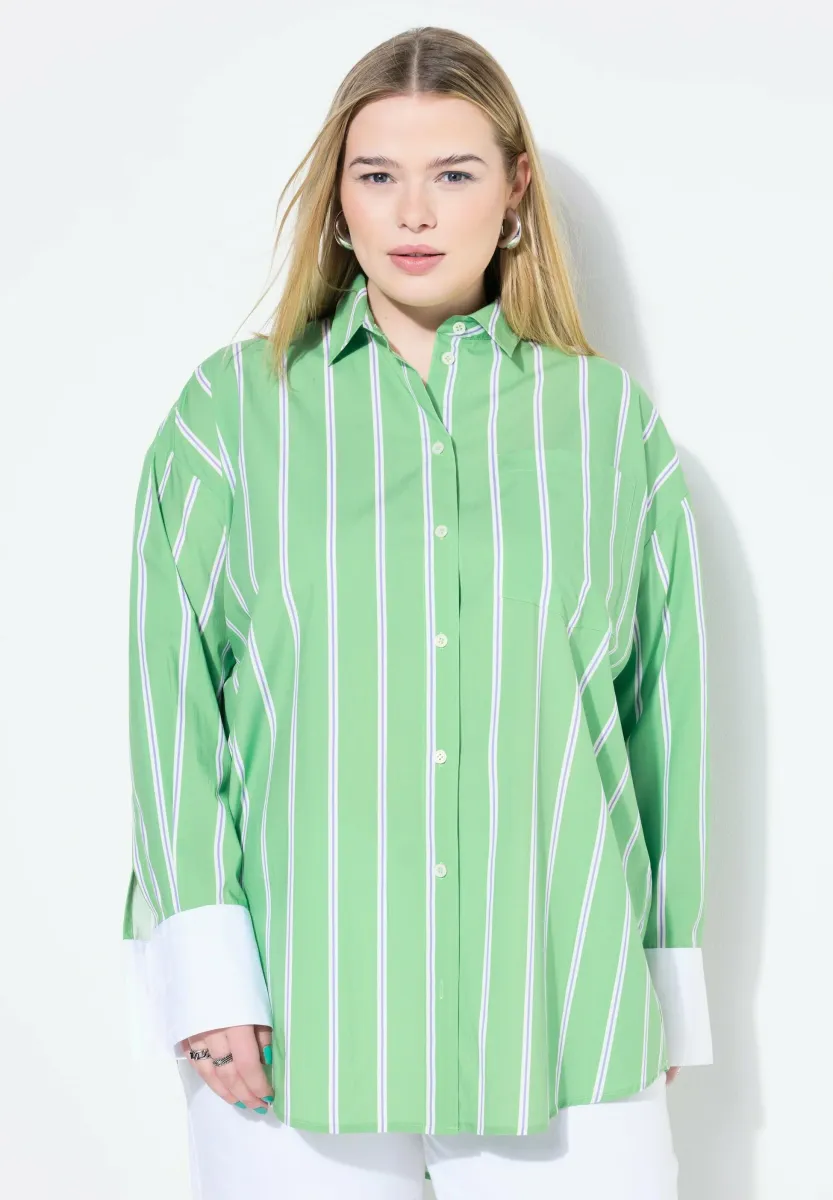 Hemdbluse - clover green