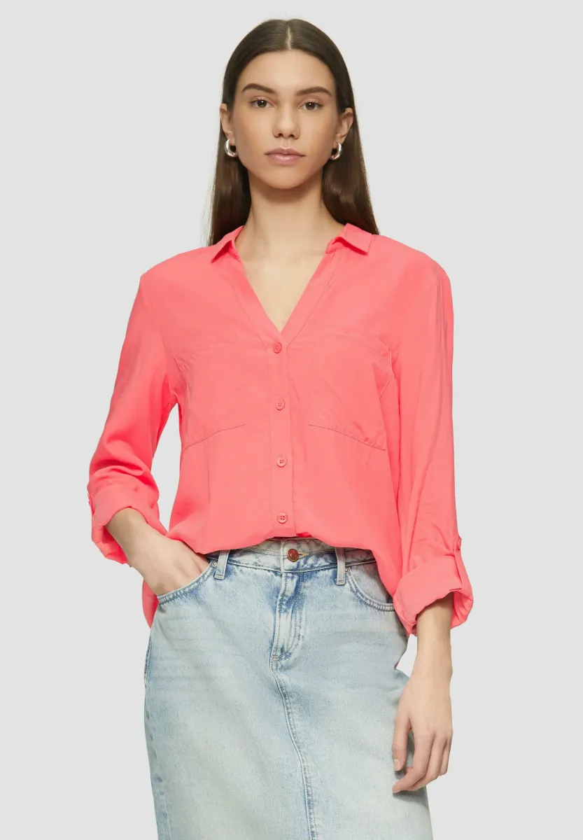 Hemdbluse - koralle