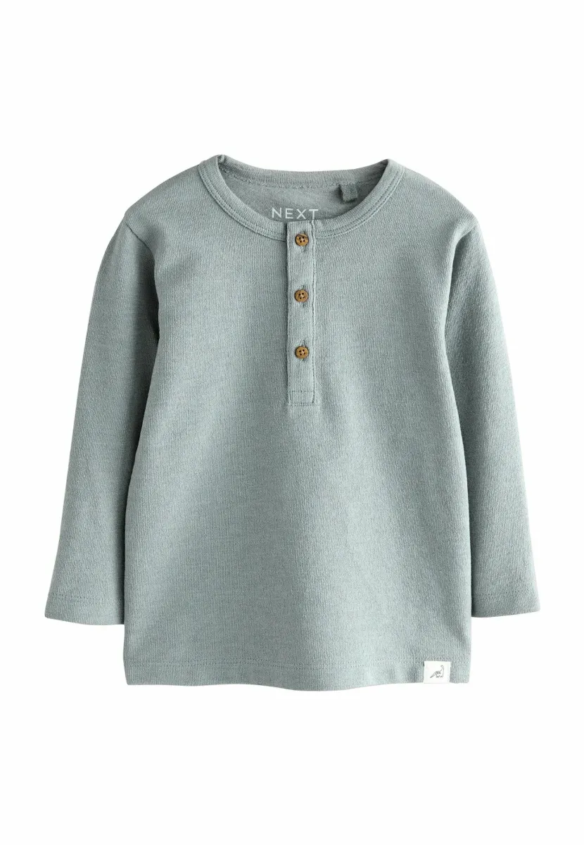 HENLEY NECK STANDARD - Langarmshirt - blue