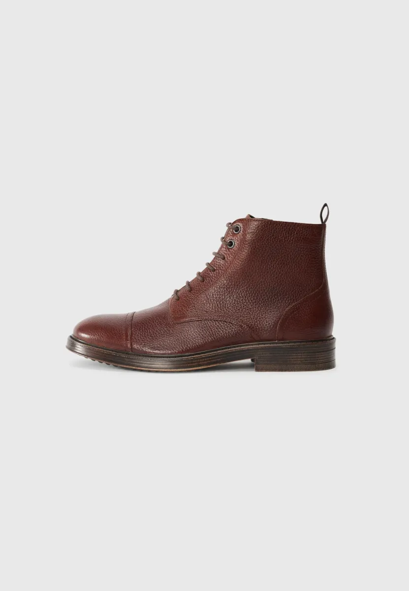 HENREYS - Schnürstiefelette - brown
