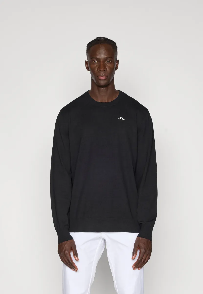 HENRY SWEATER - Strickpullover - black