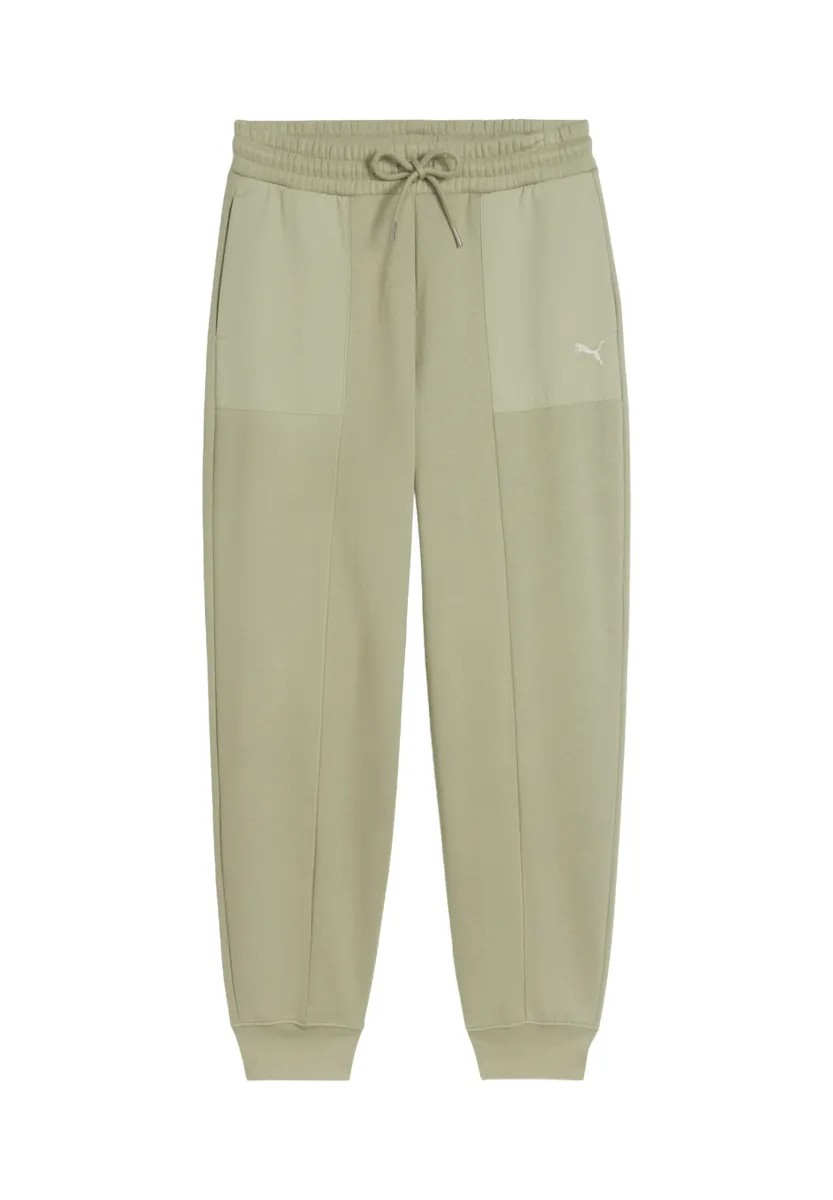 HER HIGH-WAIST-JOGGING - Jogginghose - lux army
