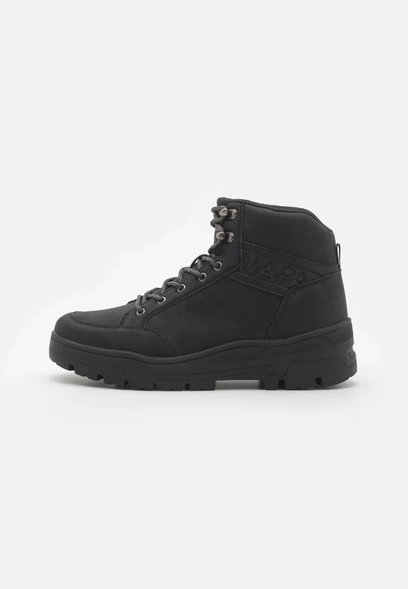 HERB - Schnürstiefelette - black