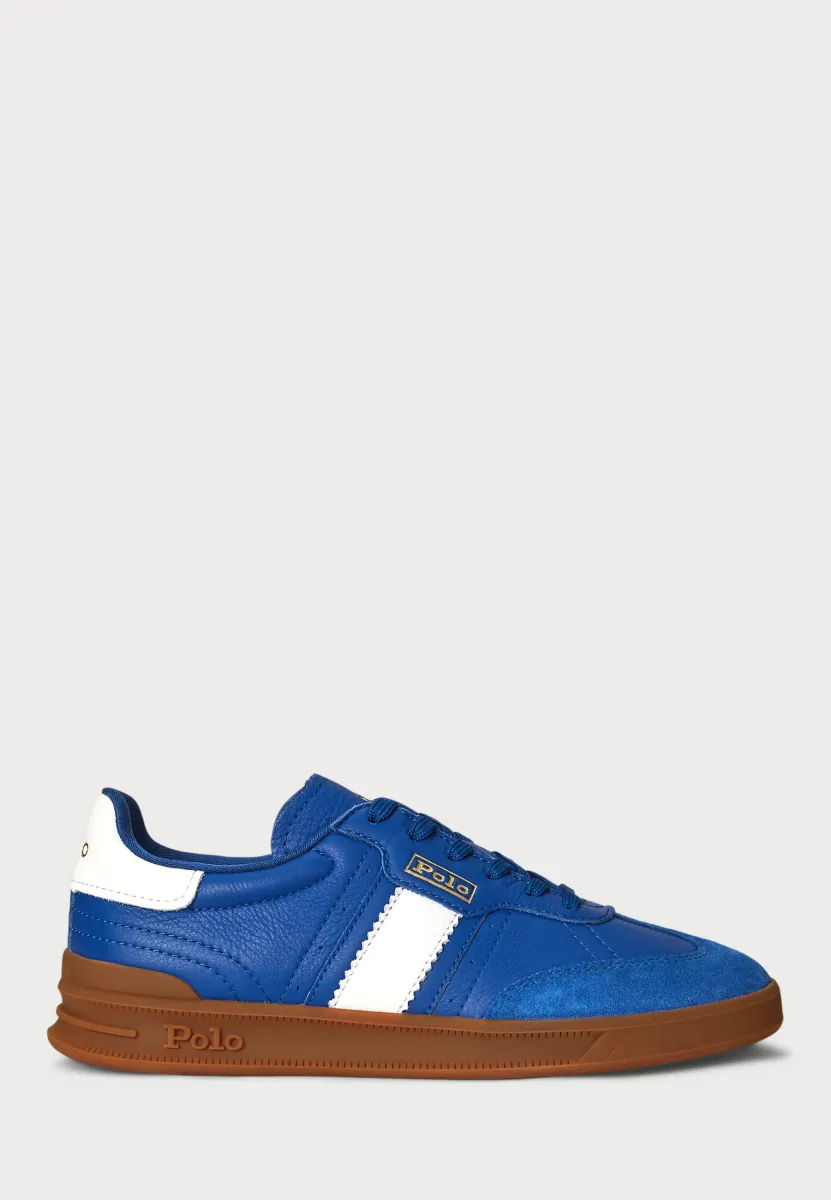 HERITAGE AERA SUEDE SNEAKER - Sneaker low - blue