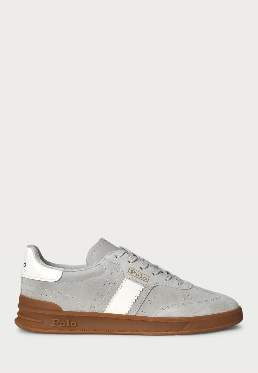 HERITAGE AERA SUEDE SNEAKER - Sneaker low - taupe grey/deckwash white