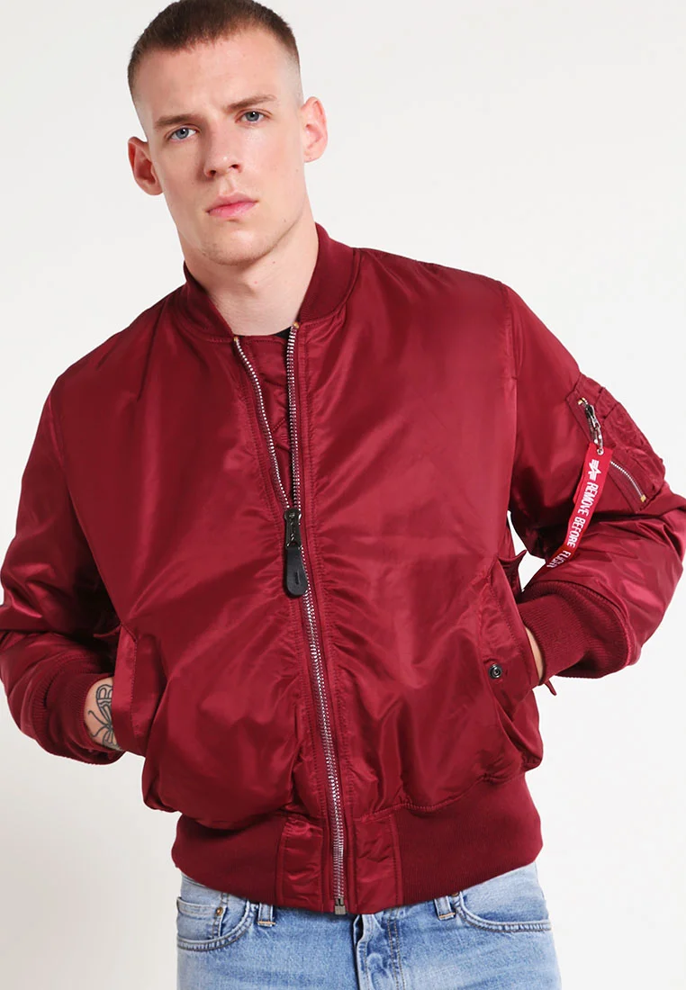 HERITAGE - Bomberjacke - burgundy