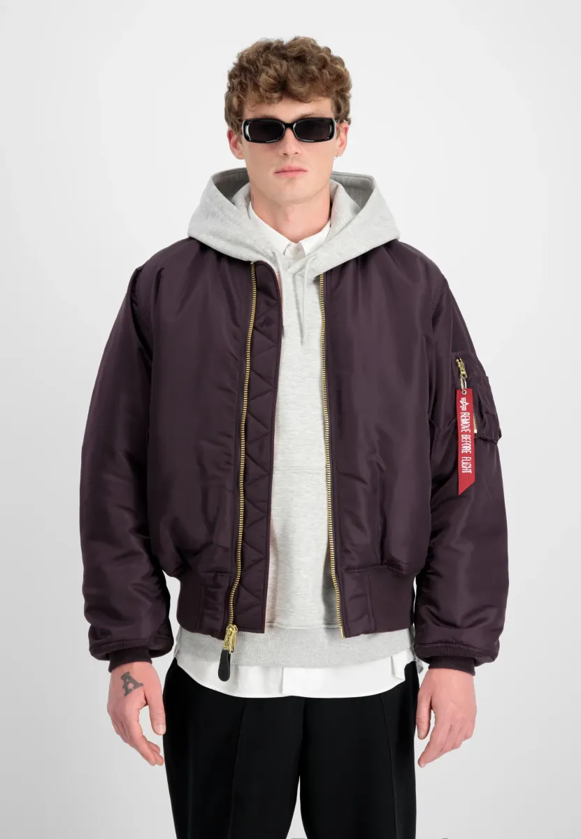 HERITAGE - Bomberjacke - plum