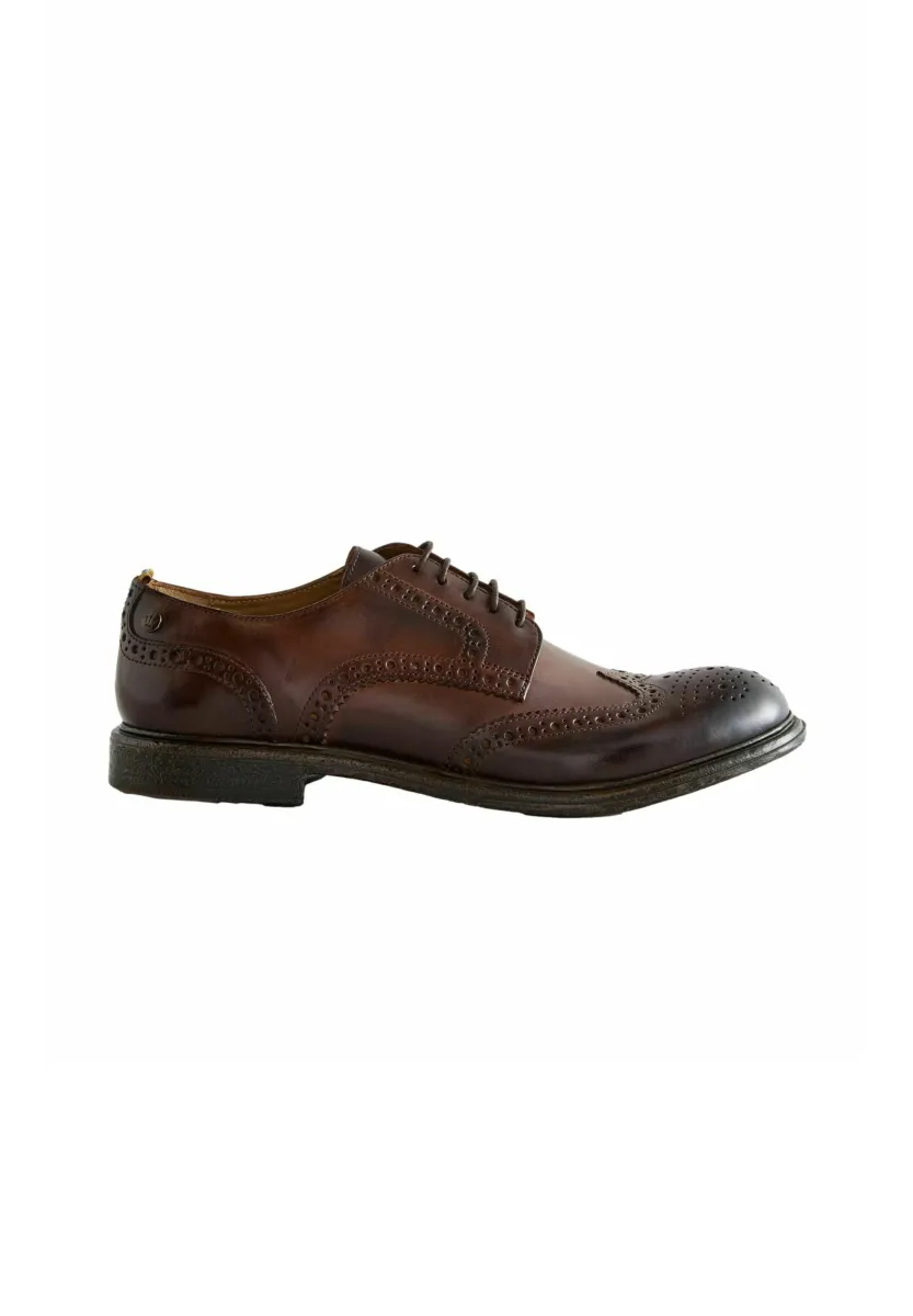 HERITAGE BROGUE - REGULAR FIT - Schnürer - dark brown