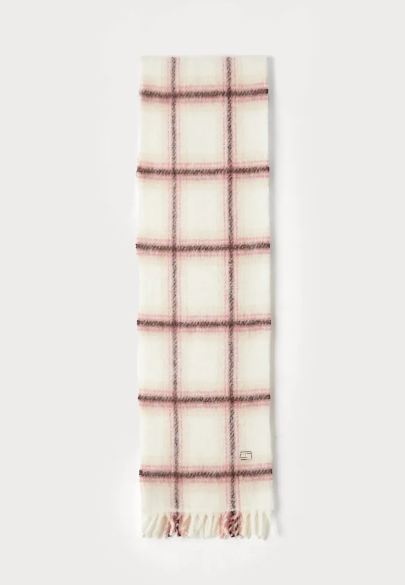 HERITAGE CHECK SCARF - Schal - delicate pink