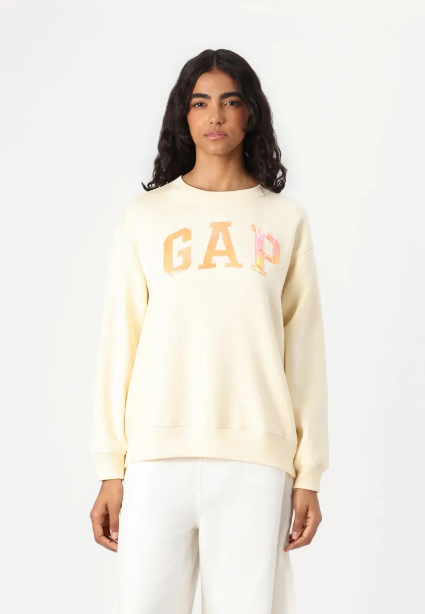 HERITAGE CREW - Sweatshirt - vanilla pudding