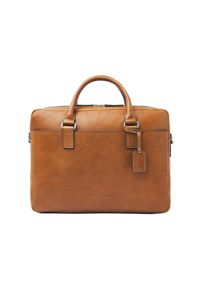 HERITAGE RICK  - Notebooktasche - lichtbruin