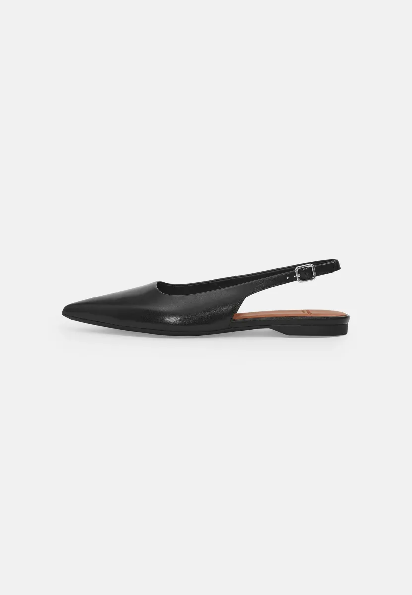 HERMINE - Sling-Ballerina - black