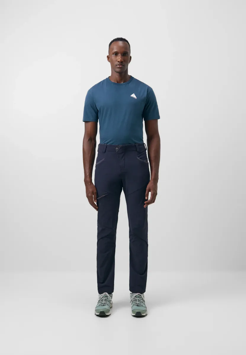 HERMOD - Stoffhose - black