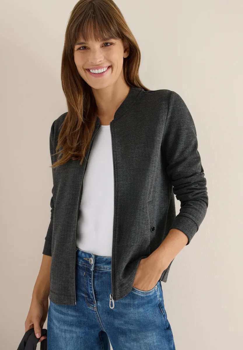 HERRINGBONE  - Übergangsjacke - schwarz