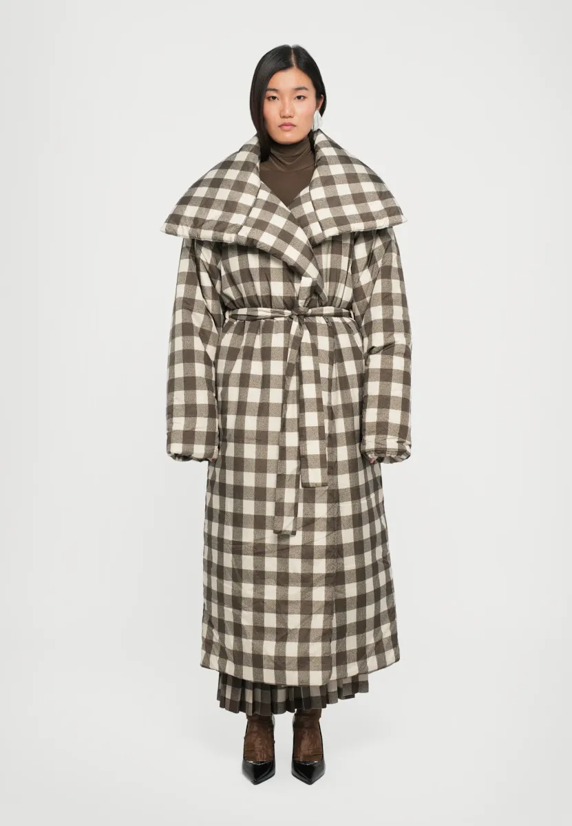 HIGH COLLAR SLEEPING BAG - Wintermantel - brown