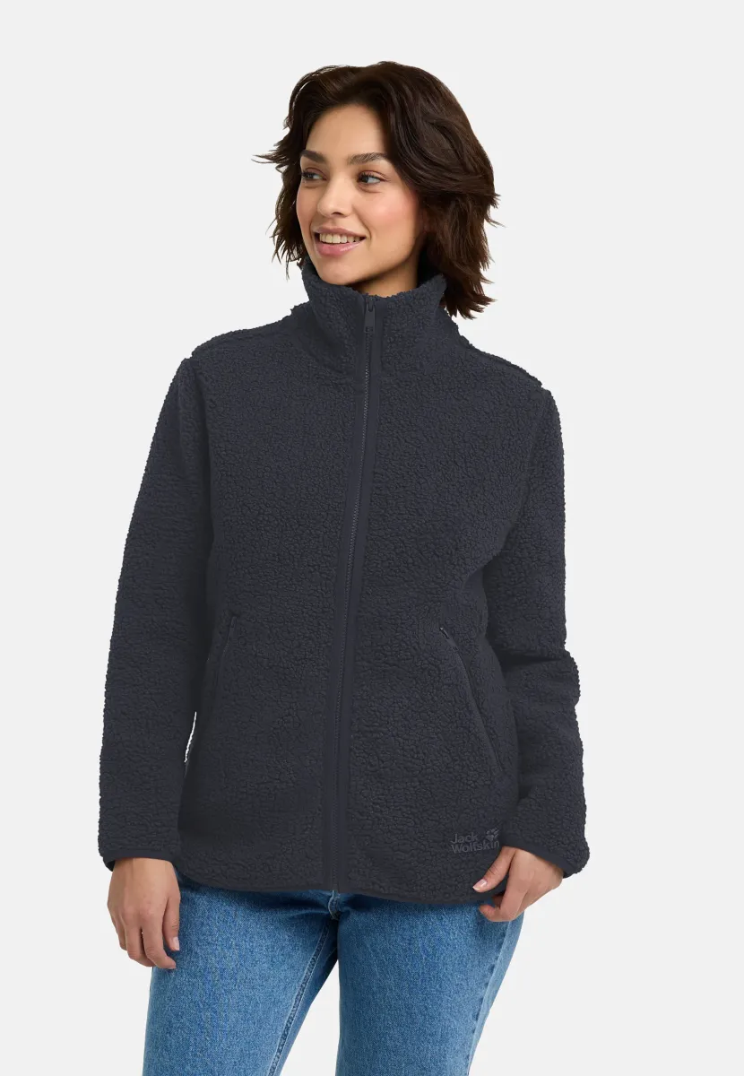 HIGH CURL - Fleecejacke - dark navy