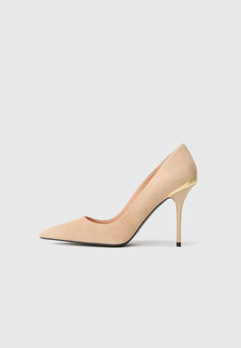 High Heel Pumps - beige