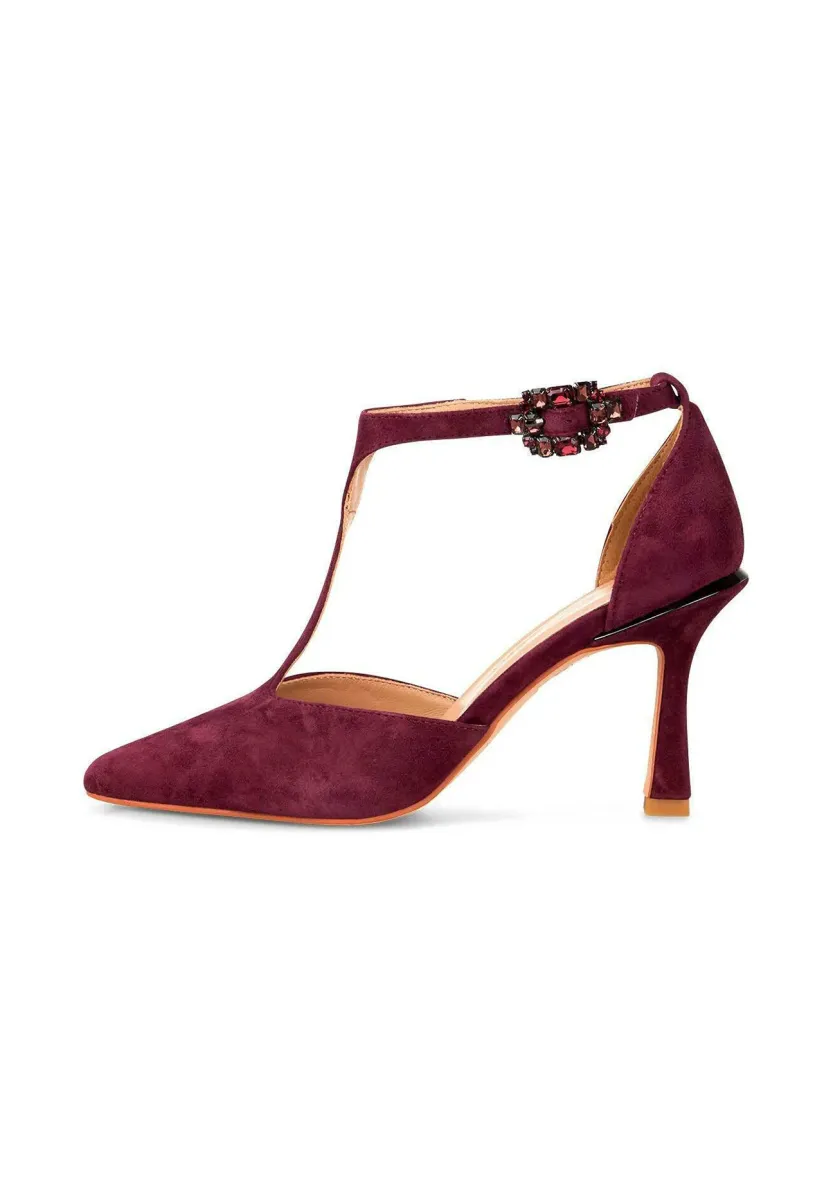 High Heel Pumps - Bordeaux