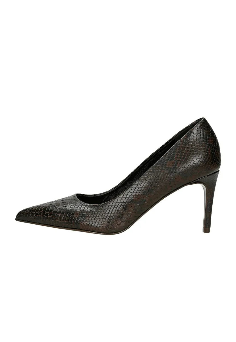 High Heel Pumps - brown
