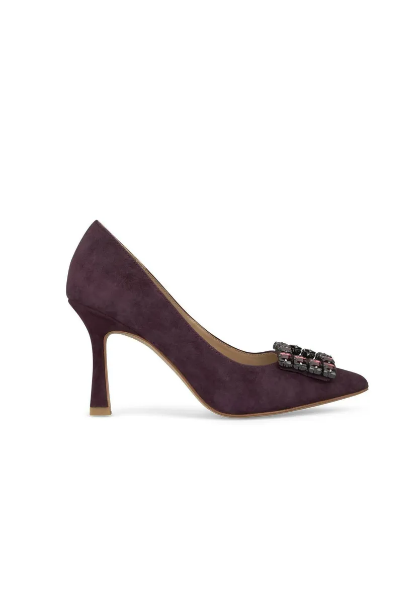 High Heel Pumps - burdeos