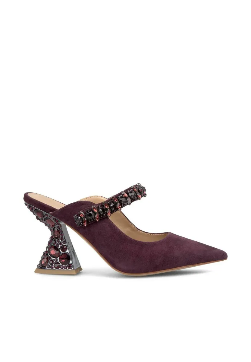 High Heel Pumps - burdeos