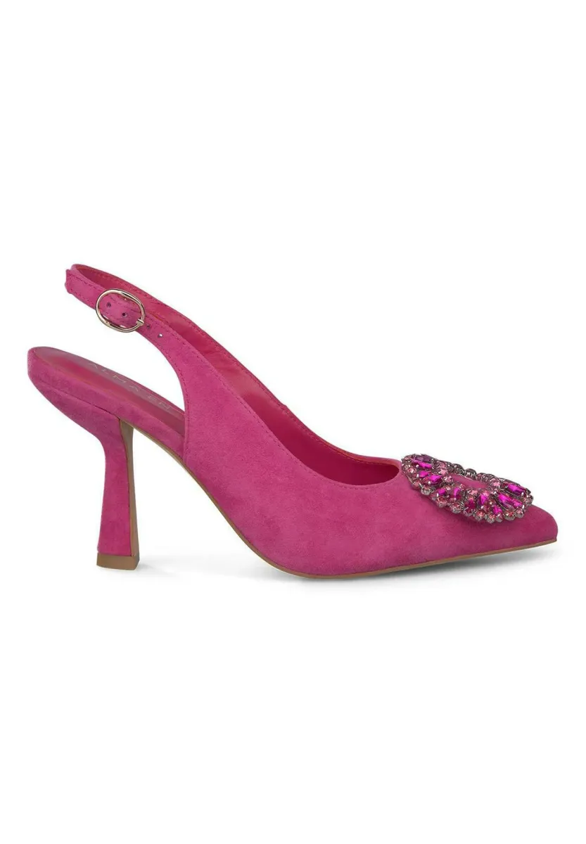 High Heel Pumps - fucsia neón