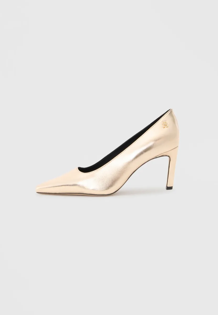 High Heel Pumps - gold-coloured