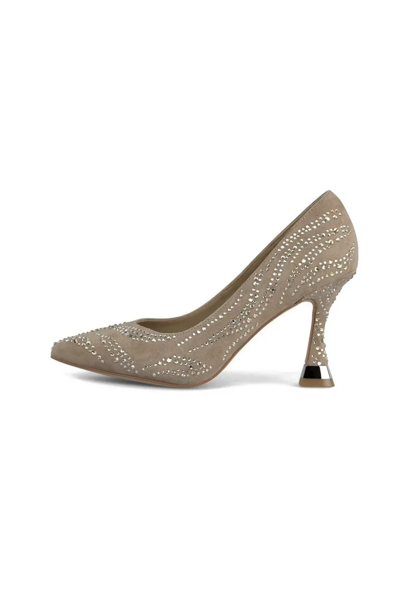 High Heel Pumps - light brown